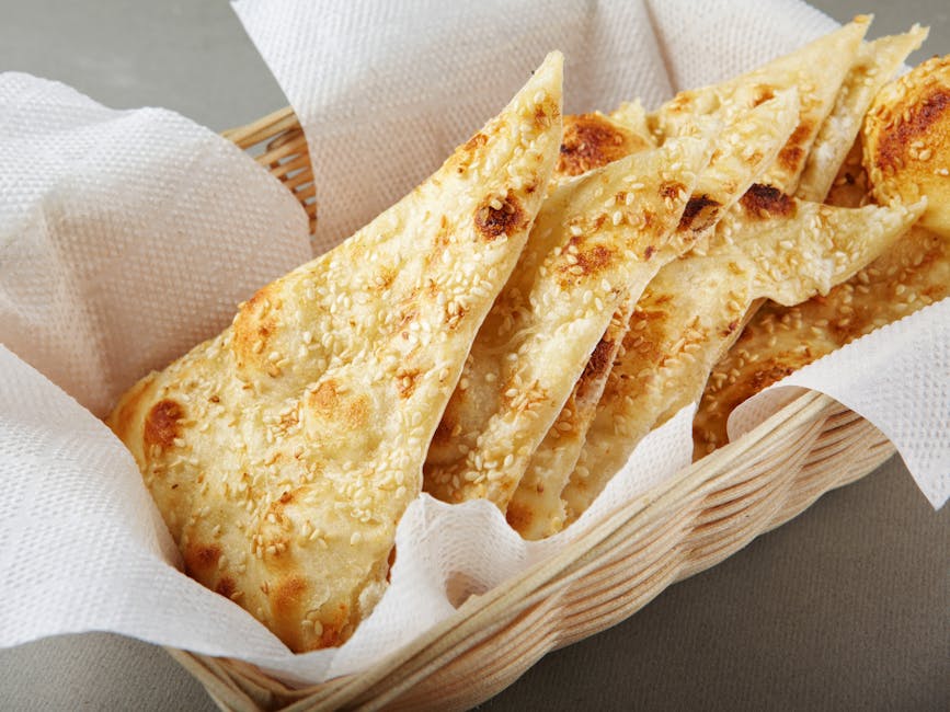 Italian focaccia pesto street food closeup