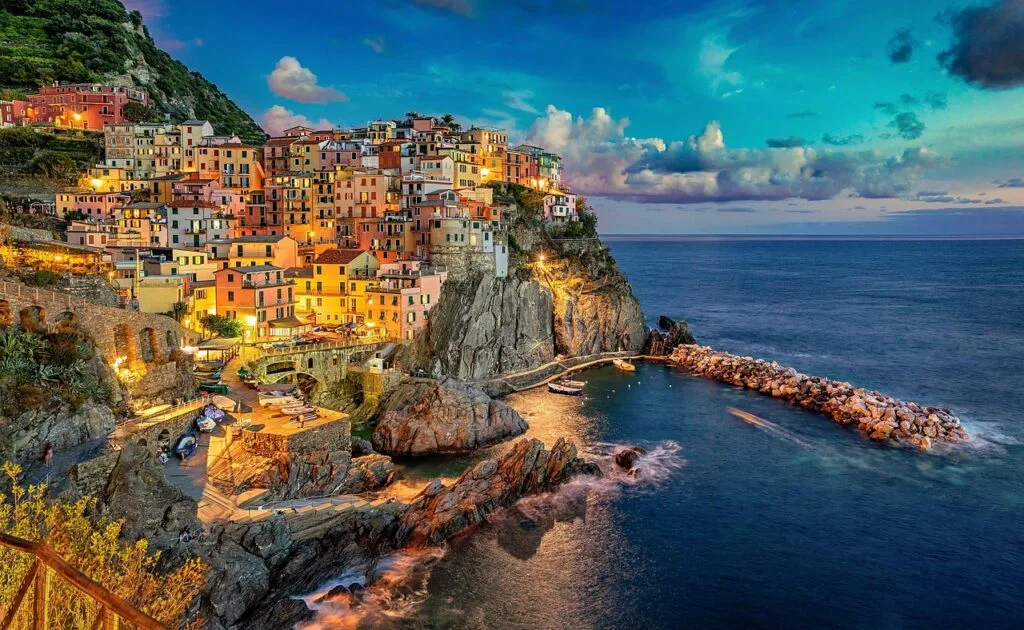 Manarola en soirée