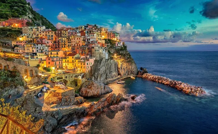 Manarola en soirée